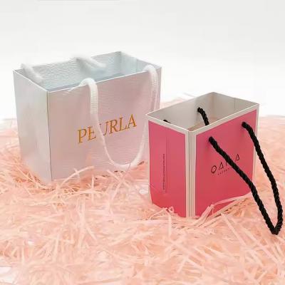 Boutique Shopping Gift Paper Bags Clothing Pink Gift Bag Paper Bag