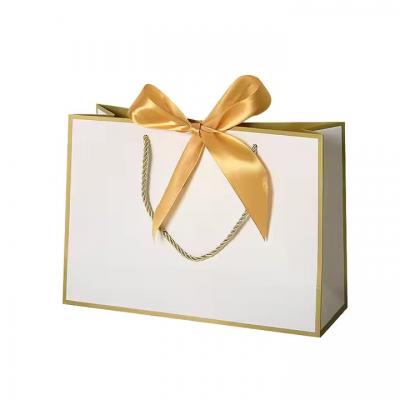 Luxury Gift Packaging Retail Boutique Shopping Tote Art Gift Paper Bags