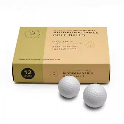 Golf Balls Club Sleeve Packaging Paper Box Gift Set Golf Ball Box