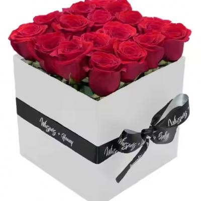 Luxury Floral Boxes Eternal Flower Box Set Packaging for Floral Gift Shipping Box