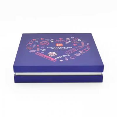 Magnet Rigid Cosmetic Makeup Packaging Box With EVA Insert