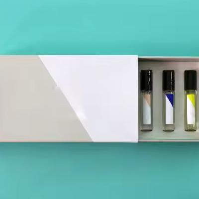Perfume Gift Set Eco-Friendly Box with Embossing and Matt Lamination