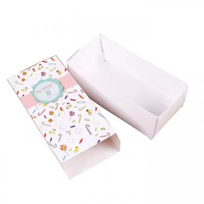 Wholesale Custom Printed Cheap Soft Art Paper Sock Packaging Box