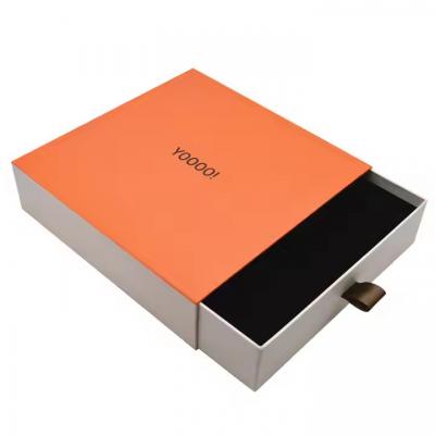 Sliding Drawer Paper Boxes T Shirt Packaging Cardboard Gift Box