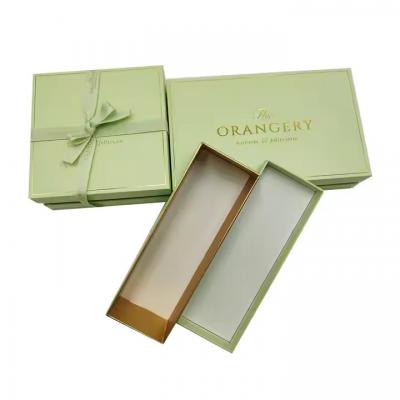 Rigid Cardboard Closure Lid Paper Box Packaging Dessert Packaging Box