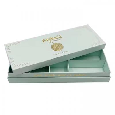 Chocolate Boxes Luxury Small Chocolate Product Packing Box With Divider