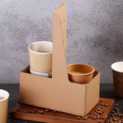 Customized Takeaway Paper Coffee to Go Box