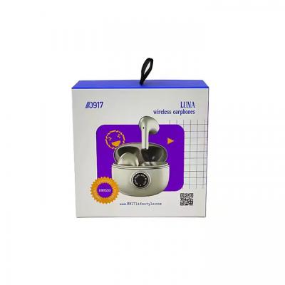 Paper Packaging Headset Earphone Magnetic Box With Hanger