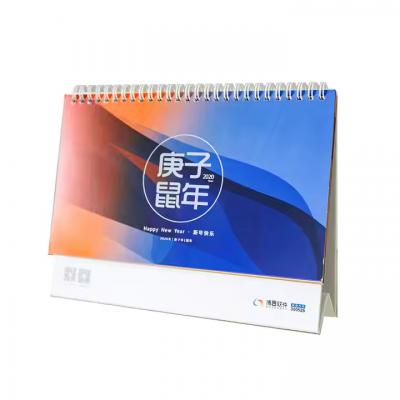Custom Design 12 Monthly Planner Printing Business Calendar for Company Table Calendar
