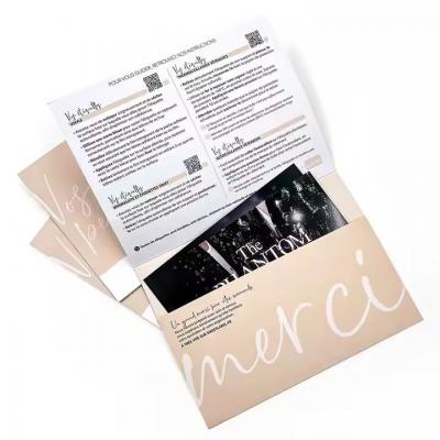 Assouline Custom High Quality Full Color Pantone Color Envelope Offset Printing