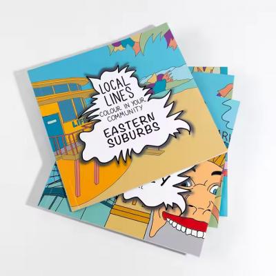 HIgh Quality Custom Kids SoftCover Children Coloring Book Sets Book Print