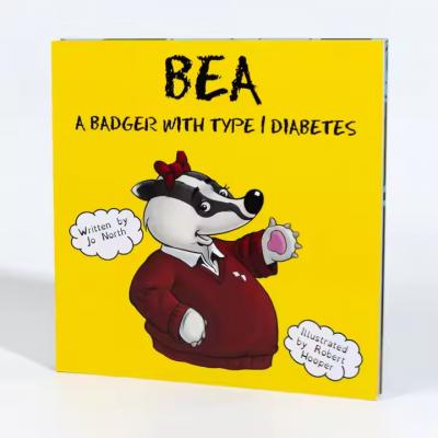 Custom Book Printing Soft Cover Perfect Binding Art Paper Children Book for Education