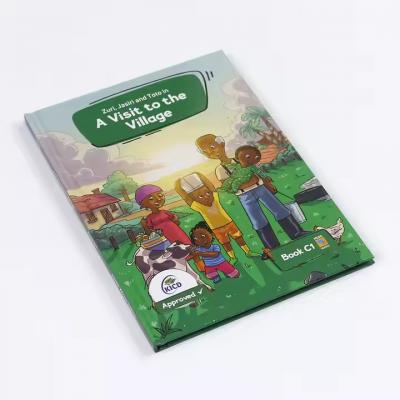 Book Printing Durable Hardcover Paper&Paperboard Printing Texture Children Book for Family