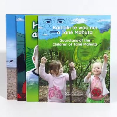 Book Printing Full Color Custom Softcover Books Children Book for Kids Learning