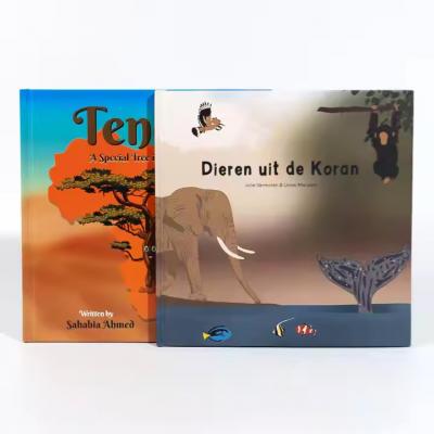 Book Printing Custom Hard Cover Paper& Paperboard Printing Children Book for School and Family