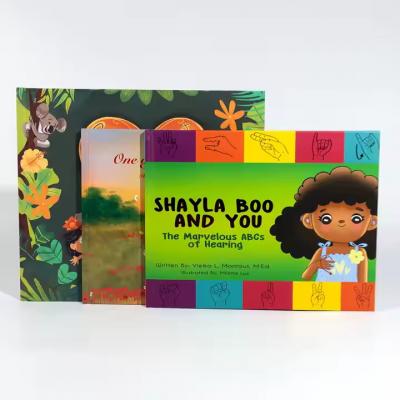 High Quality Hardcover Kids Book Printing Custom Children Hardcover Book Printing