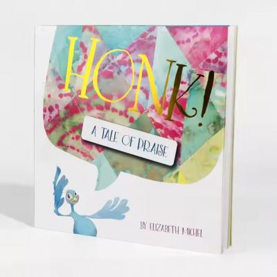 Custom Soft Cover Perfect Binding Art Paper Children Book for Education