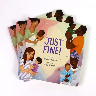 Custom Hardcover Children Story Board Book Printing Children Book Printing