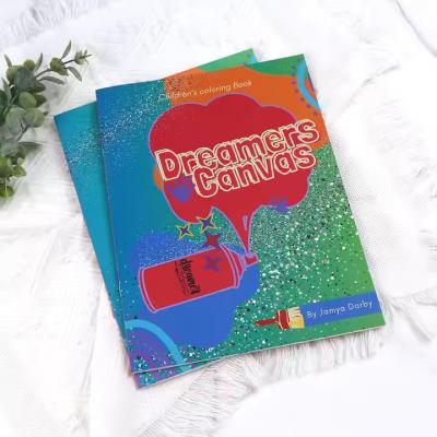 Custom A4 Size Children Educational Drawing Books Children Coloring Books Printing