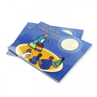 Custom Landscape 4 Colors Printing Softcover Children Book Printing Service
