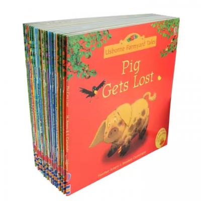 Custom Children Book Printing Soft Cover Cartoon English Story Book for Kids