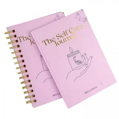 Custom Spiral Binding Paper Gift Hardcover Notebooks
