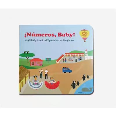 Children's Cardboard Book Printing Custom Kids Books