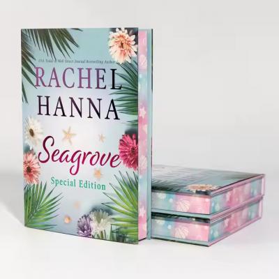 Hardcover Limited Edition Books with Painted Sprayed Edge Novel Book
