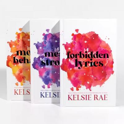 Sprayed Edge Custom Special Edition Novel Hardcover Collection Romantic Book