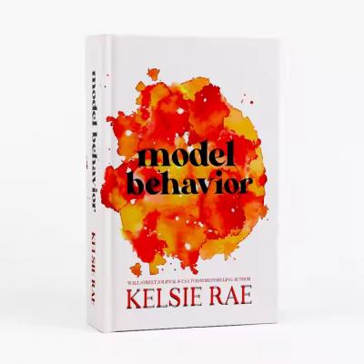 Hardcover Color Book Printing Service Hardback Novel Custom Sprayed Edges Book