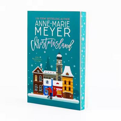 Special Edition Book Printing Services Custom Novel Hardcover Spray Edge Book