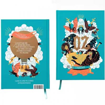 High Quality Custom Spray Edges Book Hardcover Printing Planner Novel Children's Book