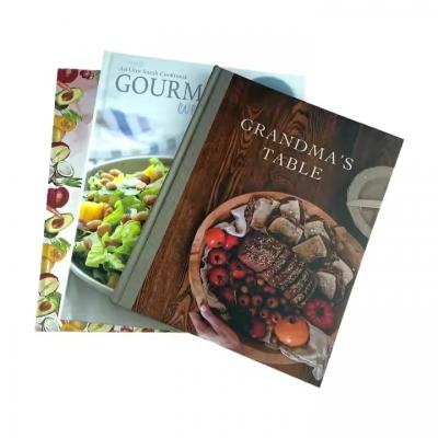 High Quality Hardcover Recipe Book Cook Book Printing