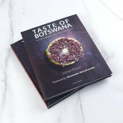 Custom High Quality Full Coloring Hardcover Food Menu/Recipe/Cook Book