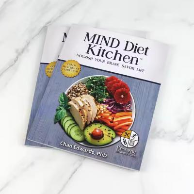 High Quality Custom Paperback Cook Book Recipe Book