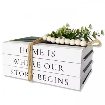 Decorative Books Set Fashion Decoration Book Real Blank Hardcover Books for Decor