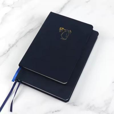 Custom Velvet Fabric Golden Foil Stamping Hardcover Book Printing
