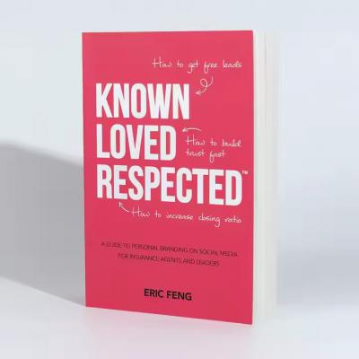High Quality SoftCover Color Custom Book Print Service Paperback Novel Book Printing