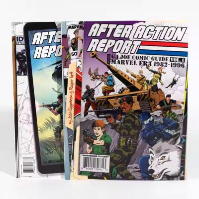 Comic Book English Story Color Illustrated Anime Comics Manga Book Printing for Adults