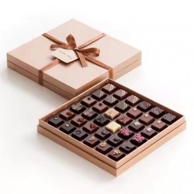 Chocolate Gift Box Packaging for Wedding Truffle Chocolate Paper Cardboard Box