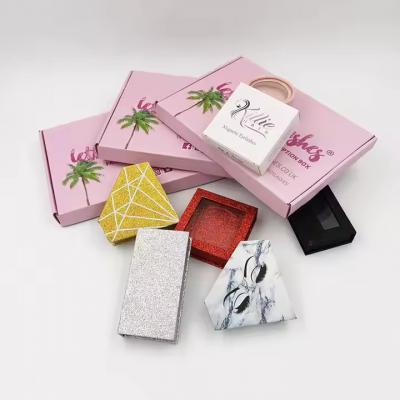 Hot Sale Cardboard Box Custom Eyelash Box Personalised Eyelash Box
