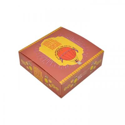 Fancy Food Container with Embossing and Matt Lamination for Takeaway to Go Packaging