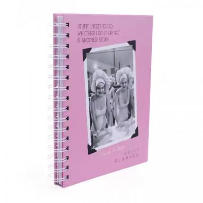Custom Printed Hardcover Planner Agenda Inspirational Daily