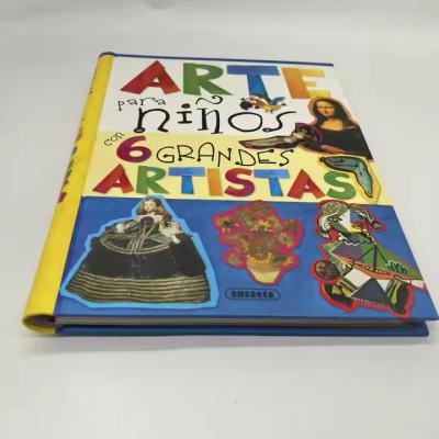 Colorful Spiral Books Hard Cover Offset Digital Embossed Spot UV Varnish Finish