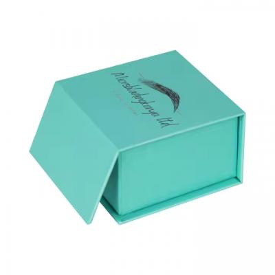 Magnetic Closure Rigid Cardboard Paper Gift Box for Eyelash Packaging