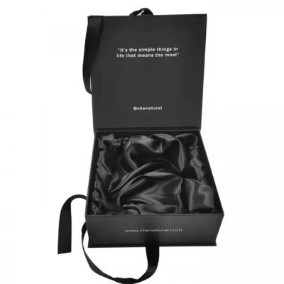 Hard Flap Cardboard Magnetic Book Shaped Box for Gift Cosmetic Set