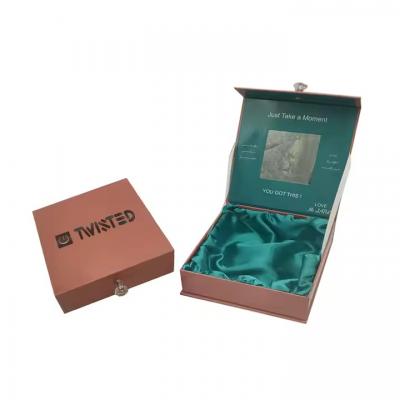 Magnetic Paper Gift Box Cardboard Makeup Box With Mirror Cosmetic Perfume