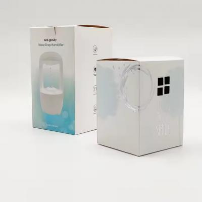 White Paper Cardboard Cosmetic Gift Packaging Box Candle Jar Paper Box
