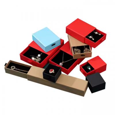 Personalized Ring Jewelry Box Custom Logo Fancy Jewelry Packaging Box
