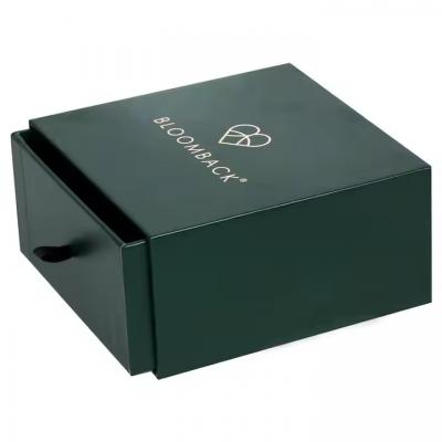 Jewelry Gift Box Custom Logo Printing Sliding Box Cosmetic Medal Paper Box